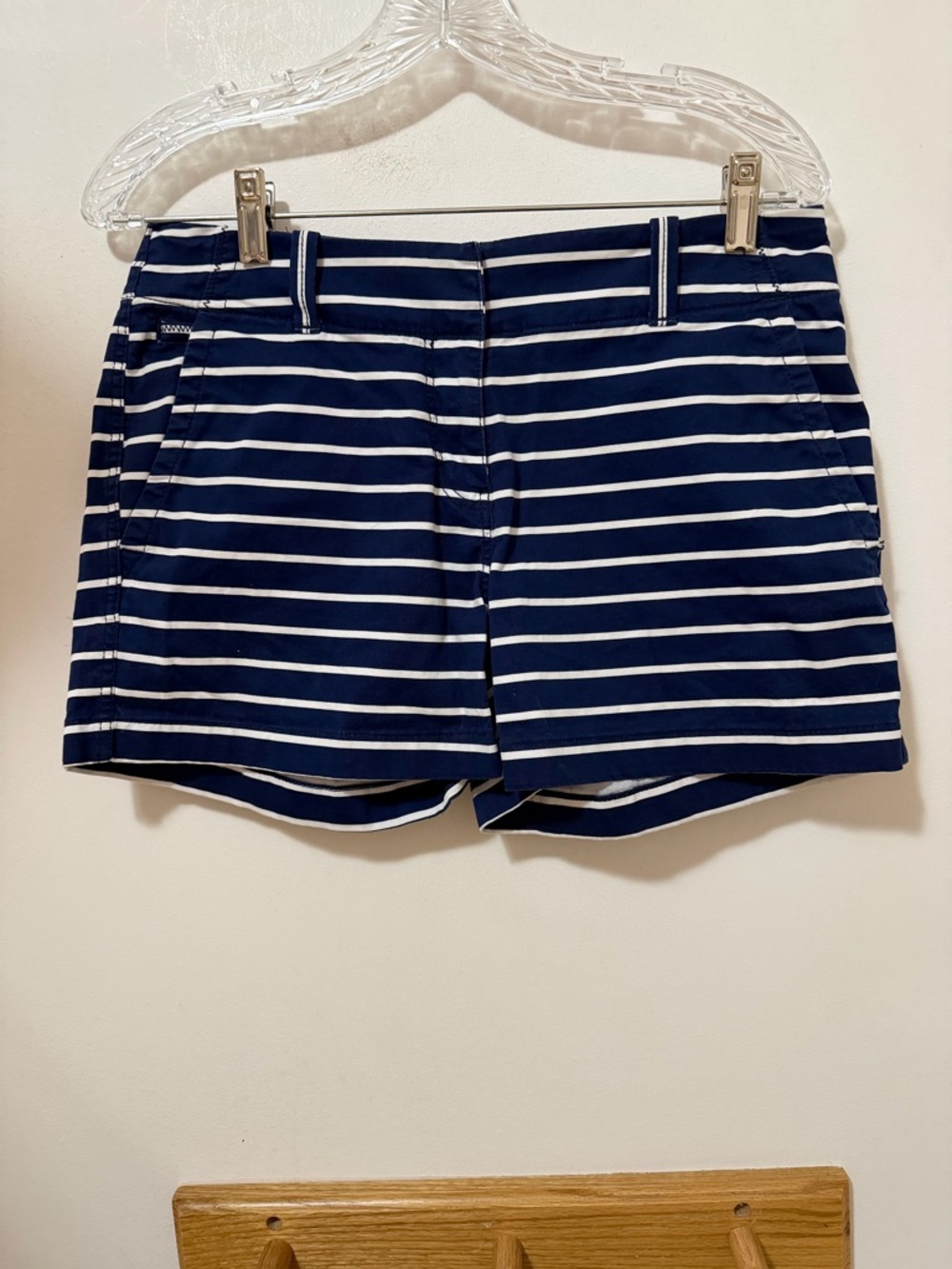 Vineyard Vines Navy & White Striped Women’s Shorts